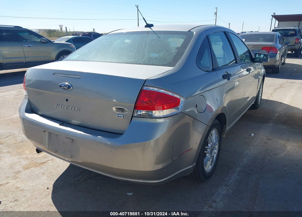 2008 FORD FOCUS SE/SES VIN: 1FAHP35N18W172413