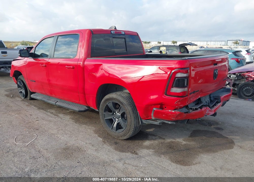 2021 RAM 1500 LONE STAR 4X4 5'7 BOX VIN: 1C6SRFFT1MN723634