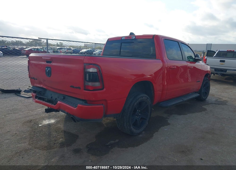 2021 RAM 1500 LONE STAR 4X4 5'7 BOX VIN: 1C6SRFFT1MN723634