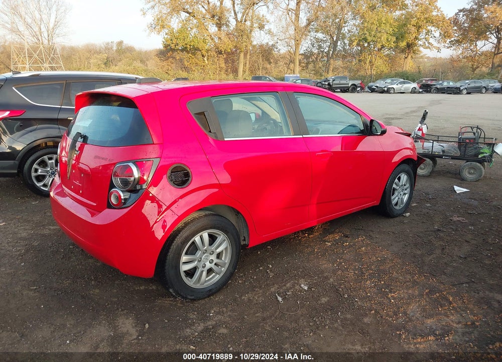 2015 CHEVROLET SONIC LT AUTO VIN: 1G1JC6SH6F4131347