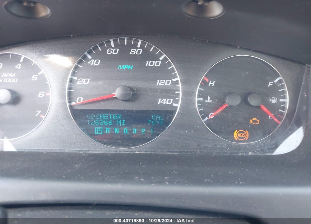 2007 CHEVROLET IMPALA LT VIN: 2G1WC58R779246103