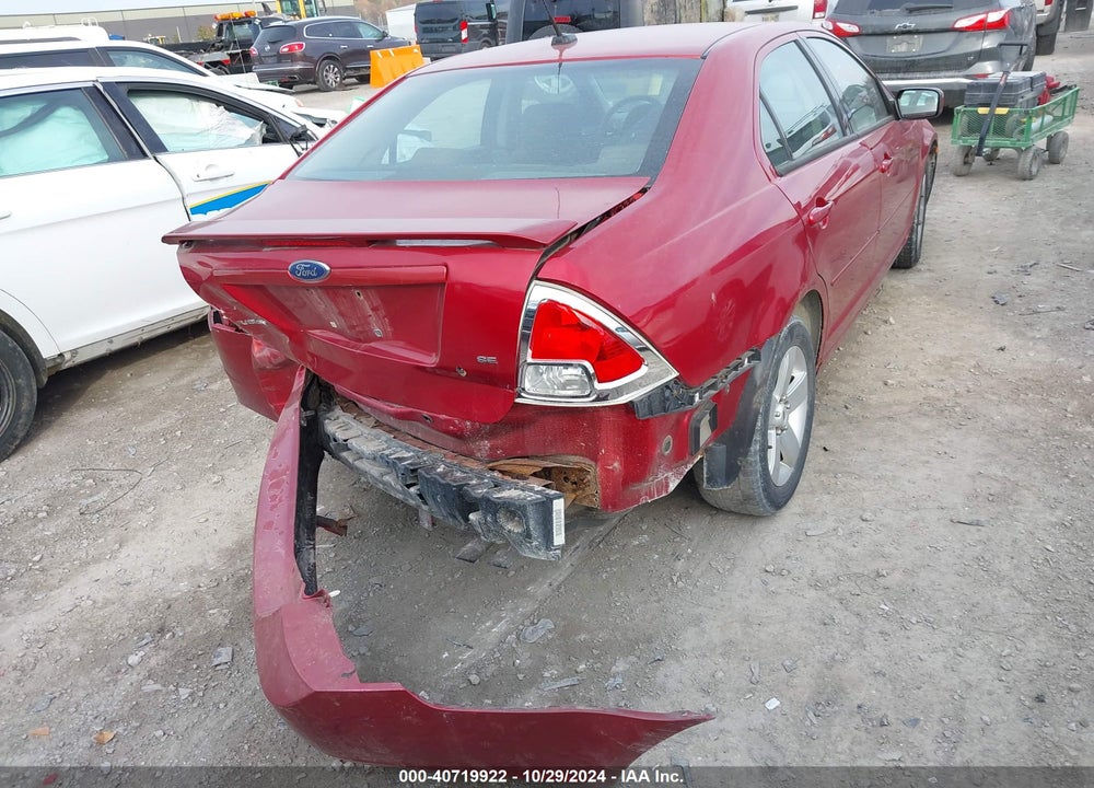 2008 FORD FUSION SE VIN: 3FAHP07Z48R152884