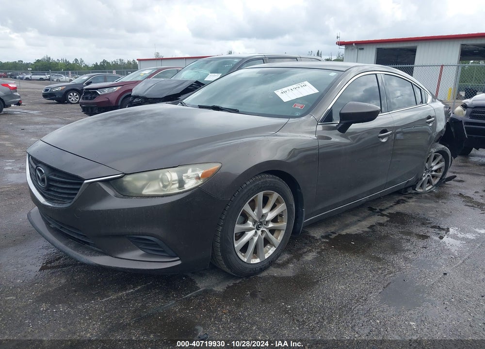 2016 MAZDA 6 I SPORT VIN: JM1GJ1U50G1443423