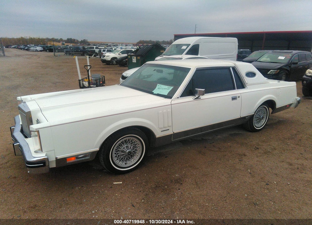1983 LINCOLN MARK VI VIN: 1MRBP98F0DY685705