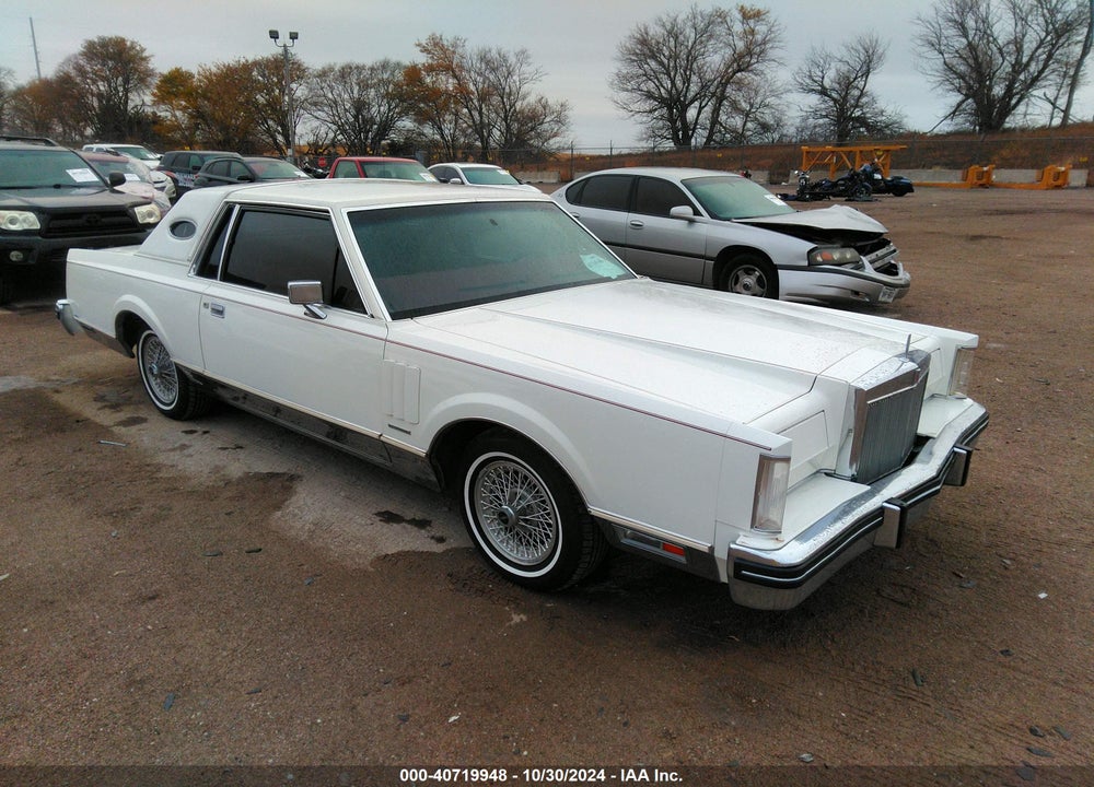 1983 LINCOLN MARK VI VIN: 1MRBP98F0DY685705