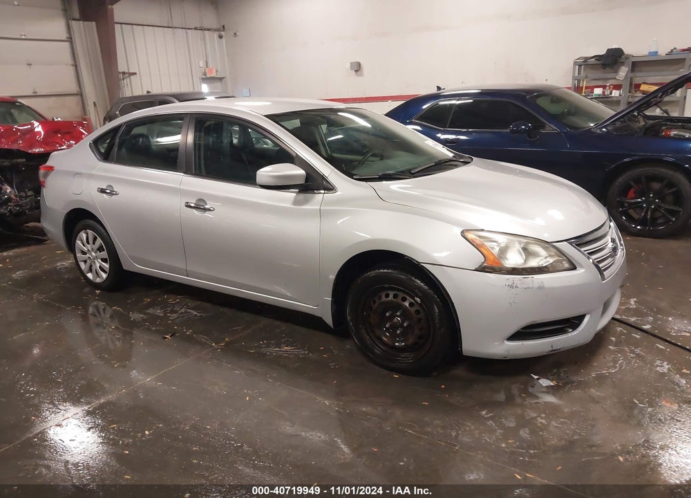 2014 NISSAN SENTRA SV VIN: 3N1AB7AP7EL675036