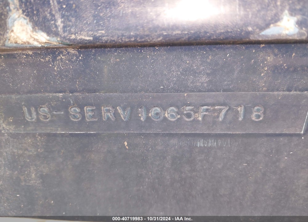 2018 SEA RAY OTHER VIN: SERV1065F718