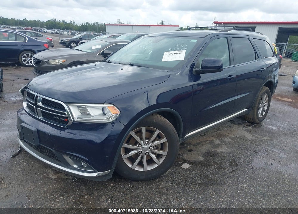 2018 DODGE DURANGO SXT RWD VIN: 1C4RDHAGXJC315569