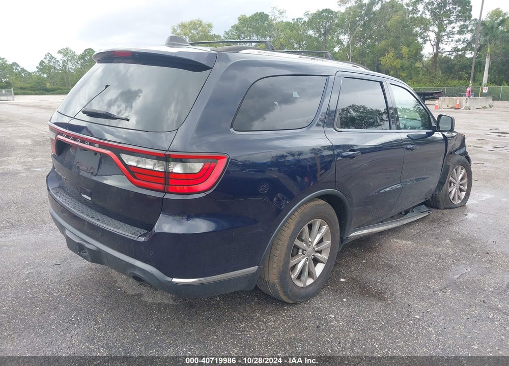 2018 DODGE DURANGO SXT RWD VIN: 1C4RDHAGXJC315569