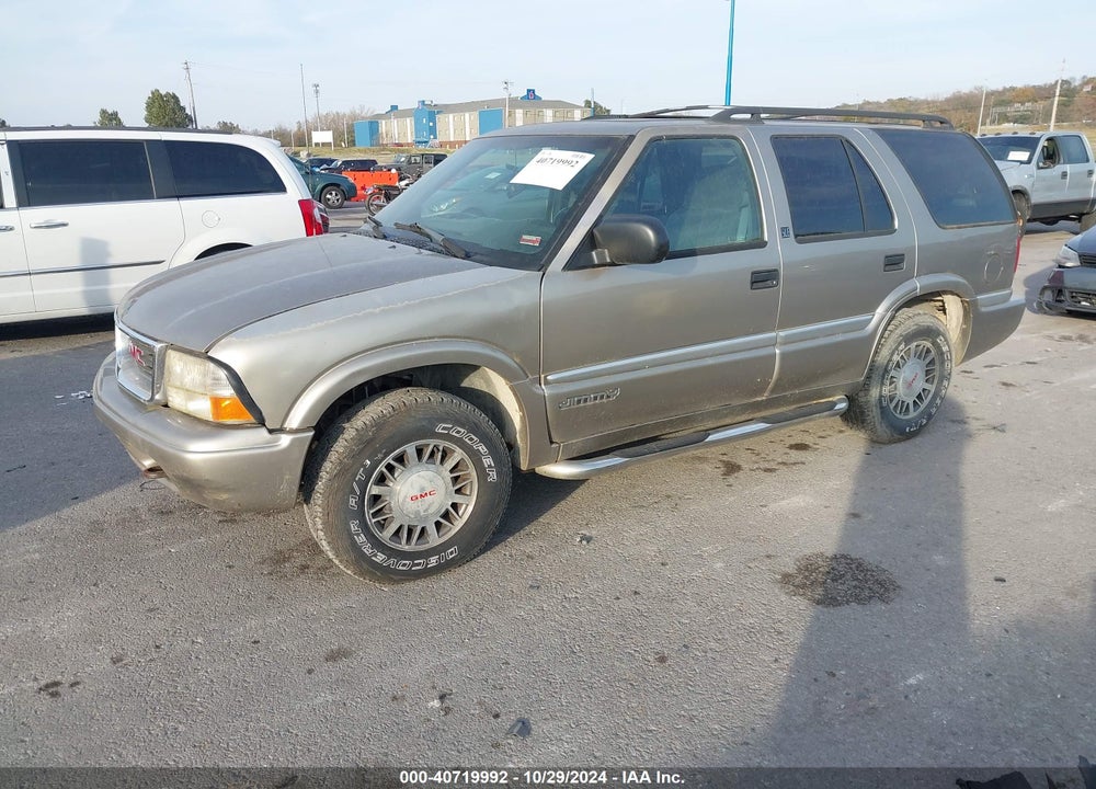 1999 GMC JIMMY VIN: 1GKDT13W4X2527380