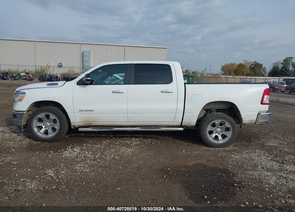 2019 RAM 1500 BIG HORN/LONE STAR 4X4 5'7 BOX VIN: 1C6SRFFT8KN873737