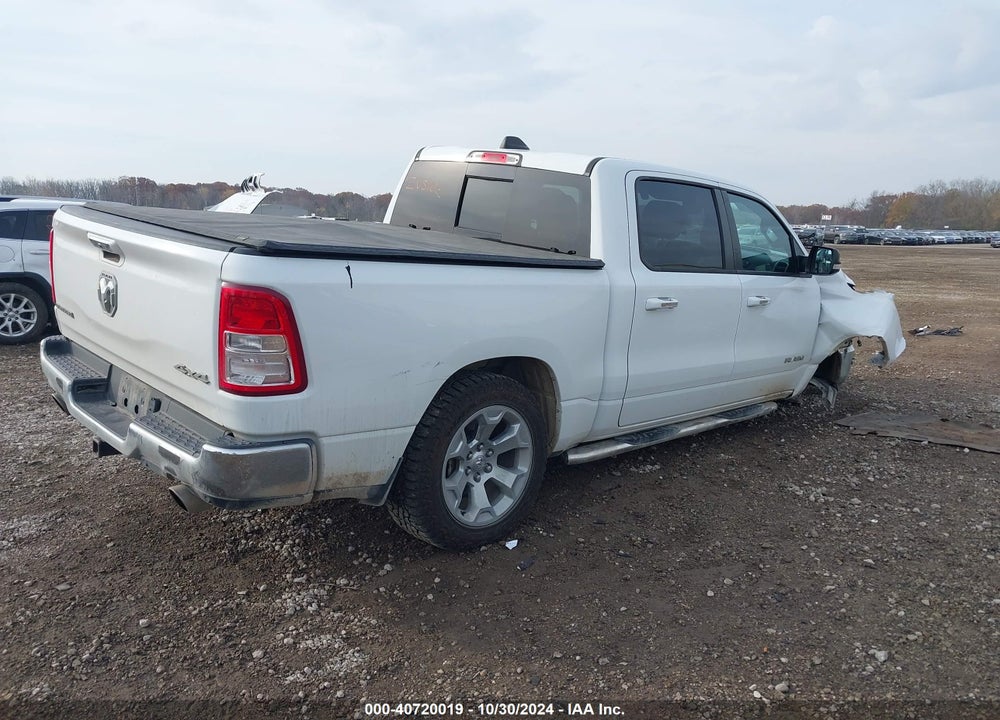 2019 RAM 1500 BIG HORN/LONE STAR 4X4 5'7 BOX VIN: 1C6SRFFT8KN873737