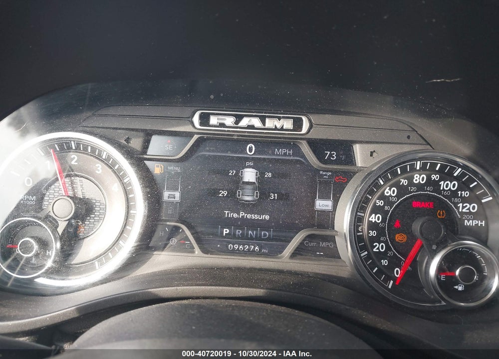 2019 RAM 1500 BIG HORN/LONE STAR 4X4 5'7 BOX VIN: 1C6SRFFT8KN873737