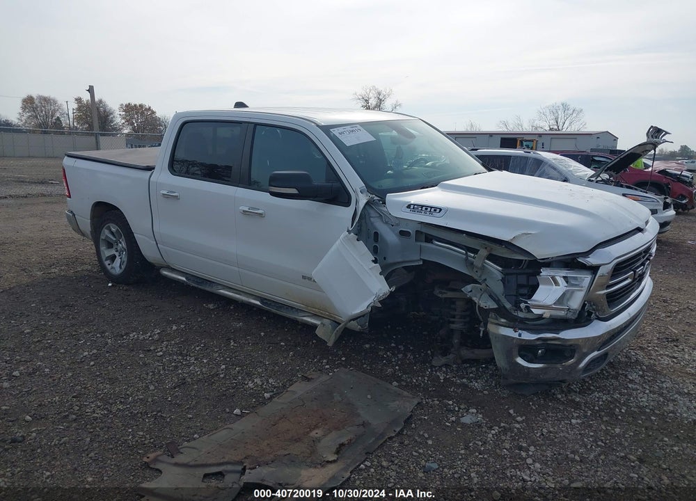 2019 RAM 1500 BIG HORN/LONE STAR 4X4 5'7 BOX VIN: 1C6SRFFT8KN873737
