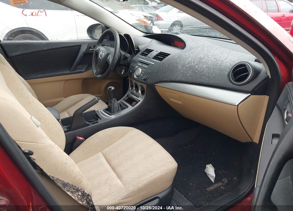 2010 MAZDA 3 I VIN: JM1BL1SG6A1294600