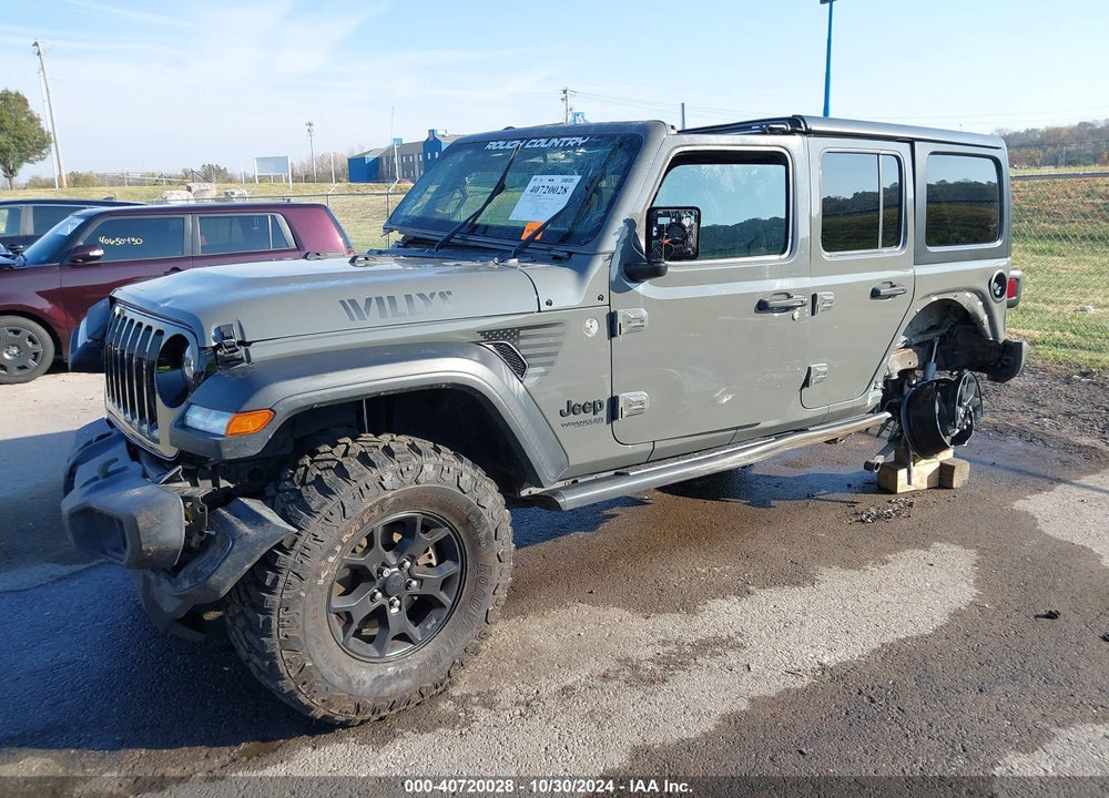 2020 JEEP WRANGLER UNLIMITED WILLYS EDITION VIN: 1C4HJXDG9LW220058