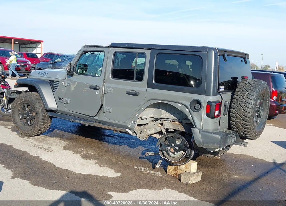 2020 JEEP WRANGLER UNLIMITED WILLYS EDITION VIN: 1C4HJXDG9LW220058