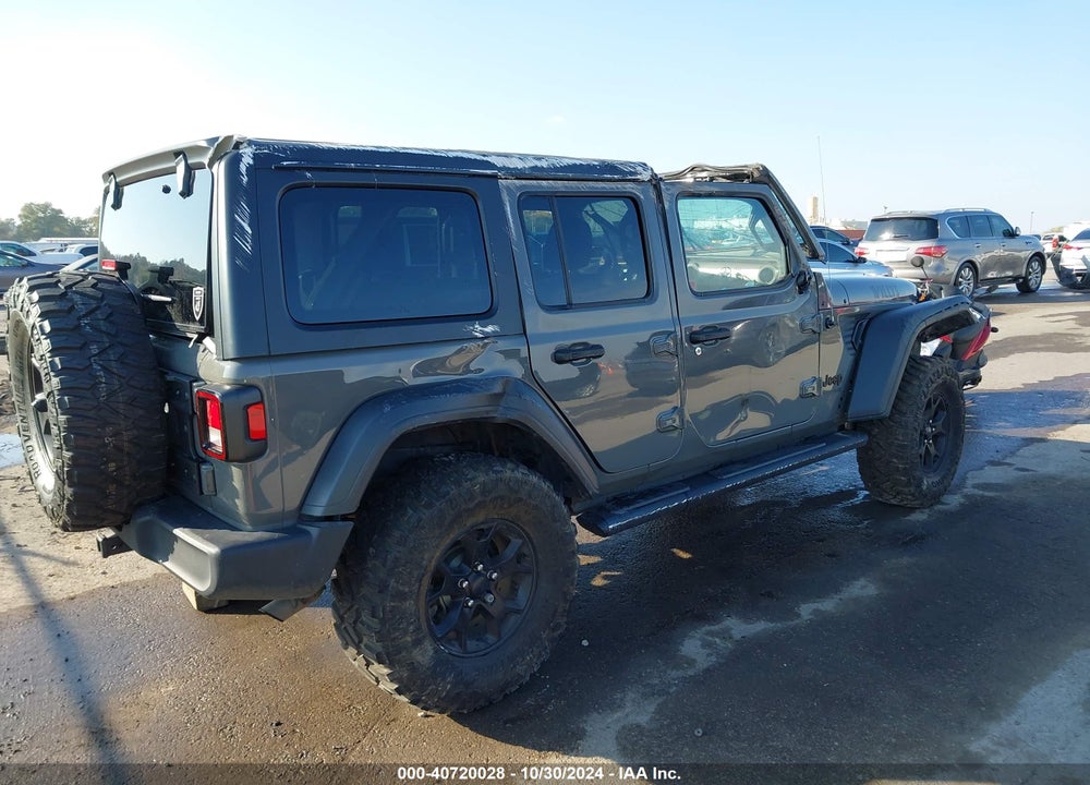 2020 JEEP WRANGLER UNLIMITED WILLYS EDITION VIN: 1C4HJXDG9LW220058