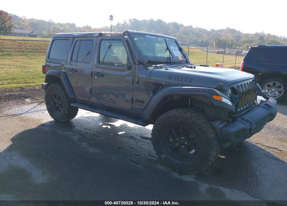 2020 JEEP WRANGLER UNLIMITED WILLYS EDITION VIN: 1C4HJXDG9LW220058