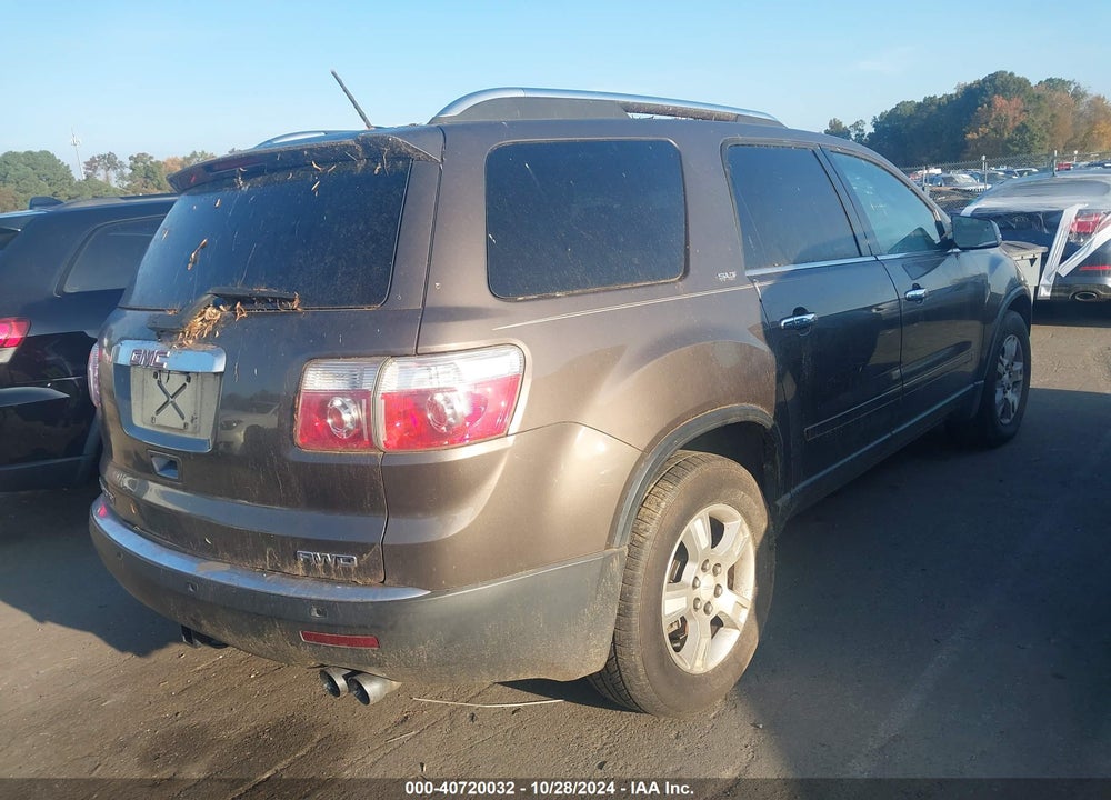2009 GMC ACADIA SLT-1 VIN: 1GKEV23D59J215564