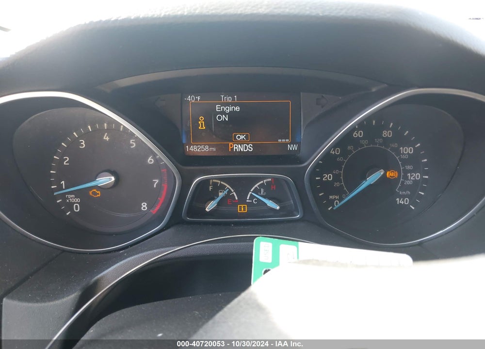 2015 FORD FOCUS TITANIUM VIN: 1FADP3N20FL215920