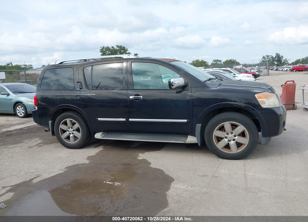 2010 NISSAN ARMADA PLATINUM VIN: 5N1BA0NF7AN617849