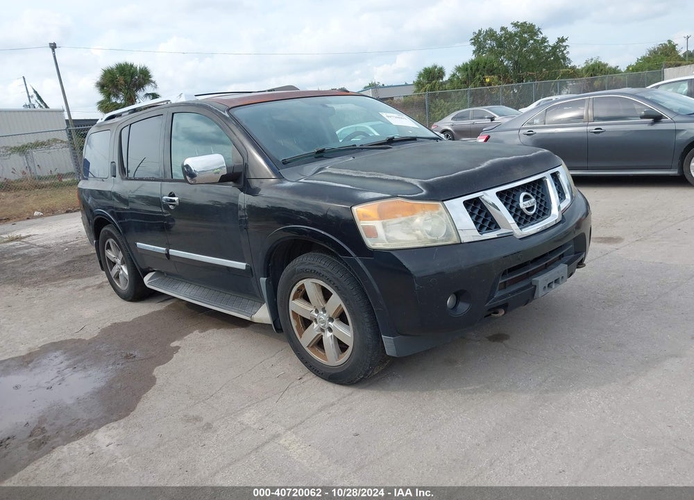 2010 NISSAN ARMADA PLATINUM VIN: 5N1BA0NF7AN617849
