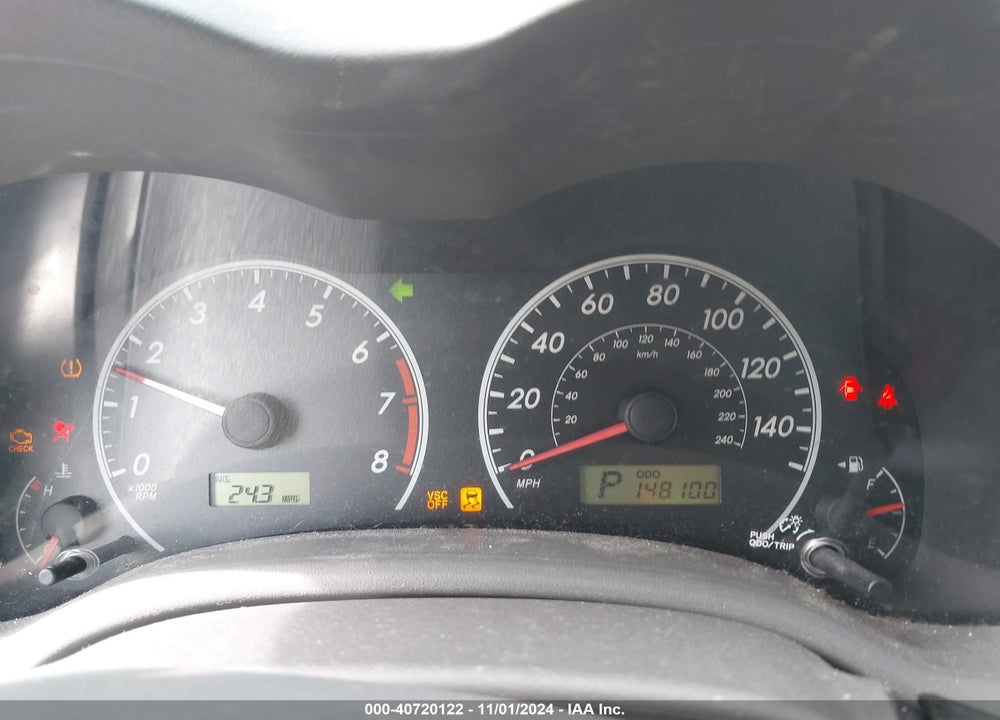 2010 TOYOTA COROLLA LE VIN: 1NXBU4EE9AZ277115