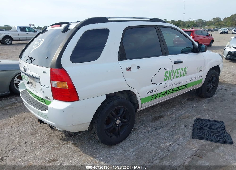 2007 KIA SPORTAGE LX V6 VIN: KNDJE723577354278