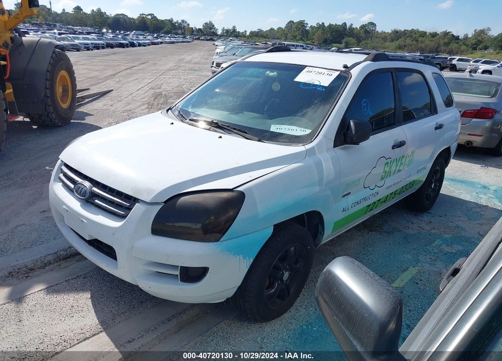 2007 KIA SPORTAGE LX V6 VIN: KNDJE723577354278