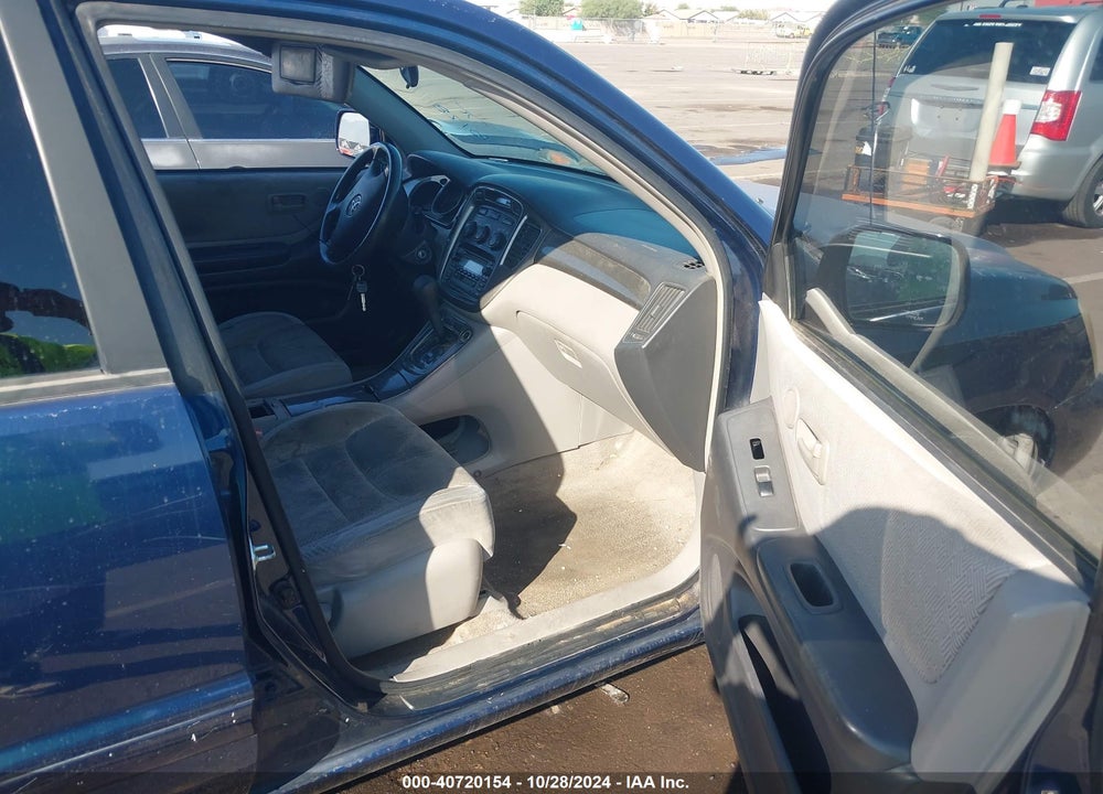 2003 TOYOTA HIGHLANDER V6 VIN: JTEGF21A630112088