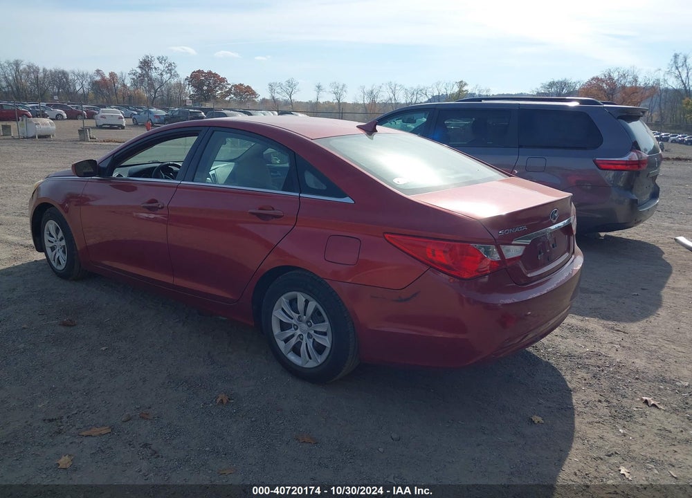 2011 HYUNDAI SONATA GLS VIN: 5NPEB4AC4BH005451