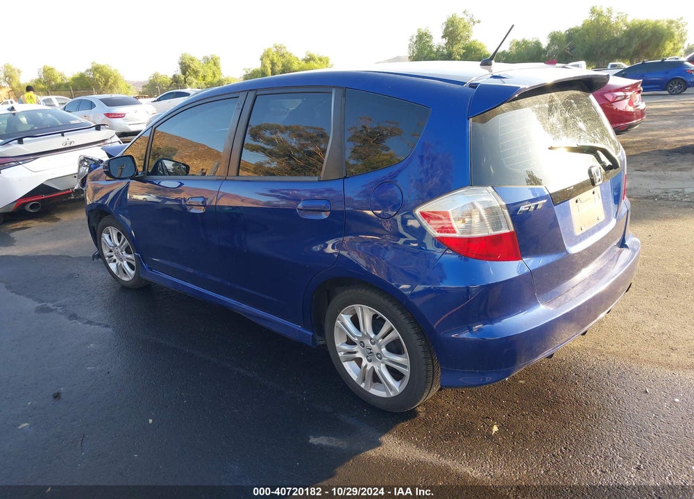 2010 HONDA FIT SPORT VIN: JHMGE8H48AC021683
