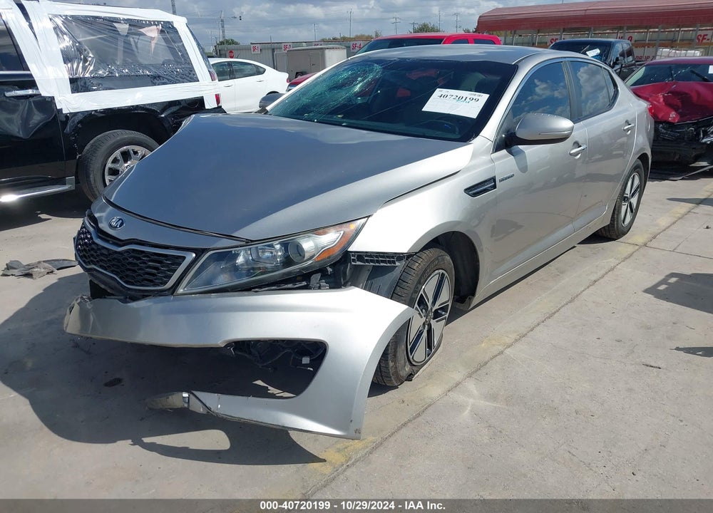 2013 KIA OPTIMA HYBRID LX VIN: KNAGM4AD3D5057469