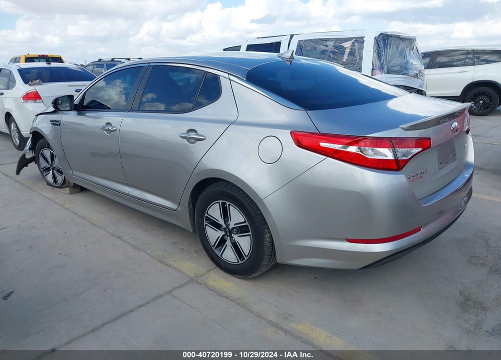 2013 KIA OPTIMA HYBRID LX VIN: KNAGM4AD3D5057469