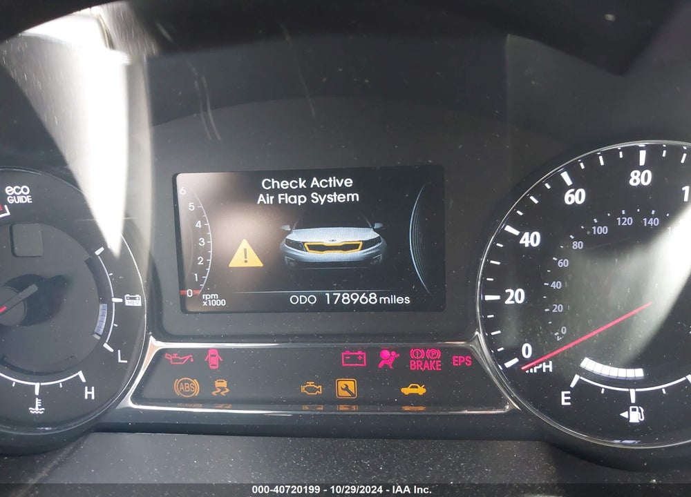 2013 KIA OPTIMA HYBRID LX VIN: KNAGM4AD3D5057469