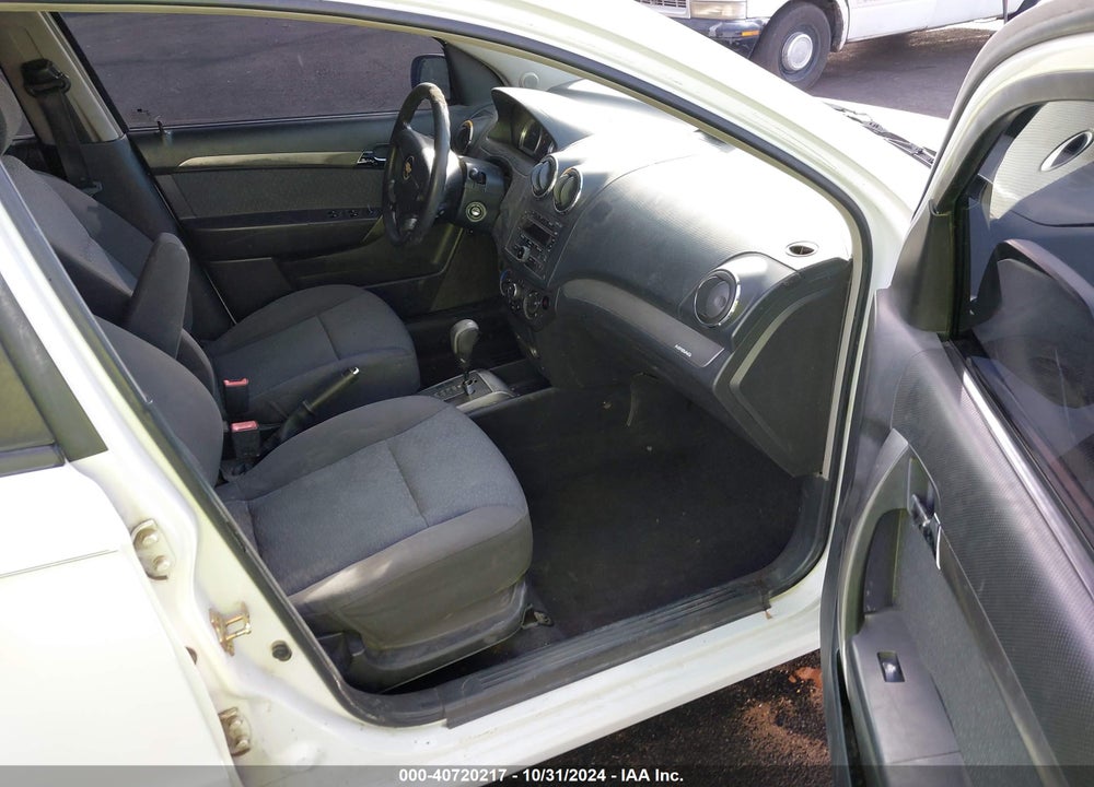 2007 CHEVROLET AVEO LT VIN: KL1TG56617B036867