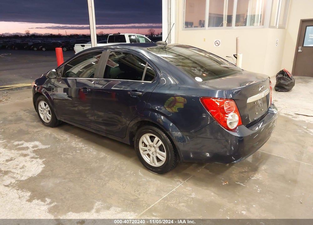 2016 CHEVROLET SONIC LT AUTO VIN: 1G1JC5SH9G4124050