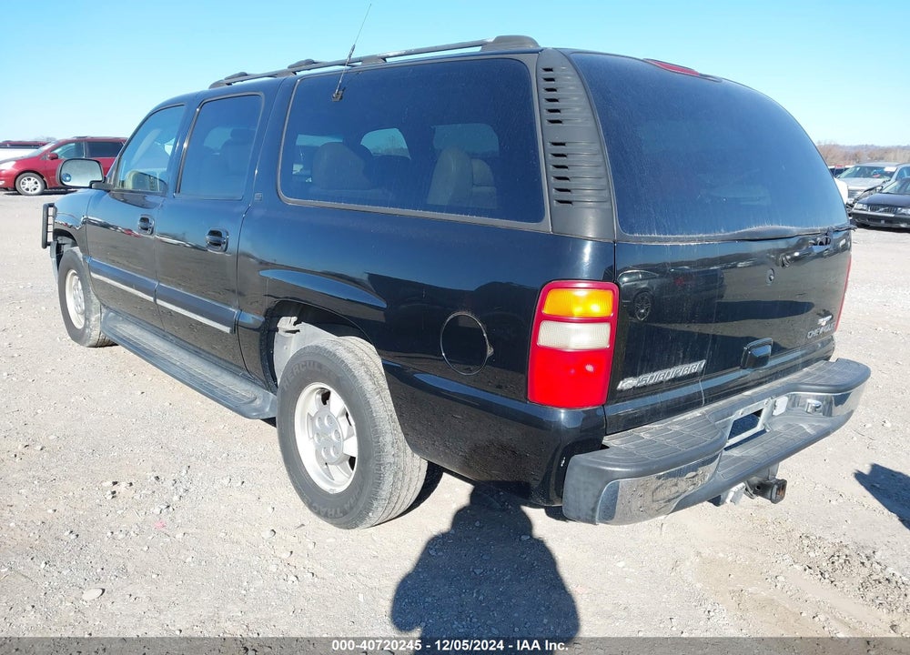 2001 CHEVROLET SUBURBAN 1500 LT VIN: 3GNFK16T31G148823