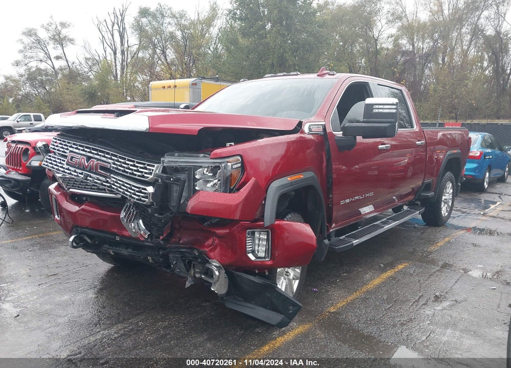 2021 GMC SIERRA 2500HD 4WD  STANDARD BED DENALI VIN: 1GT49REY0MF241988