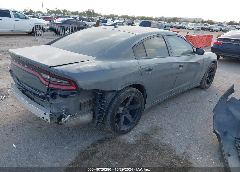2019 DODGE CHARGER SXT RWD VIN: 2C3CDXBG4KH636539