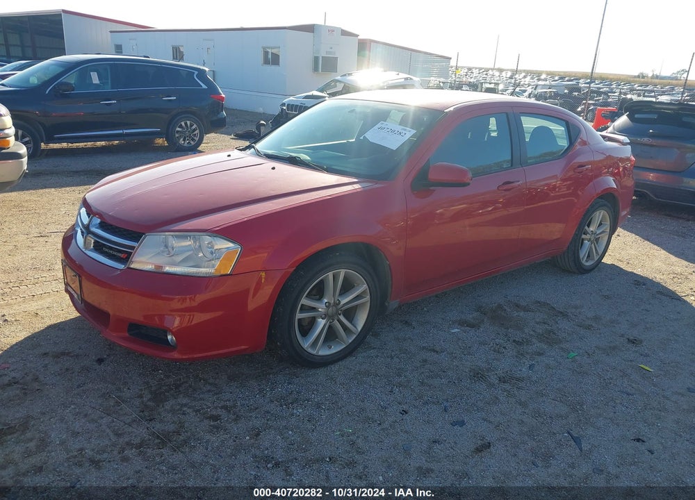 2011 DODGE AVENGER MAINSTREET VIN: 1B3BD1FG9BN555978