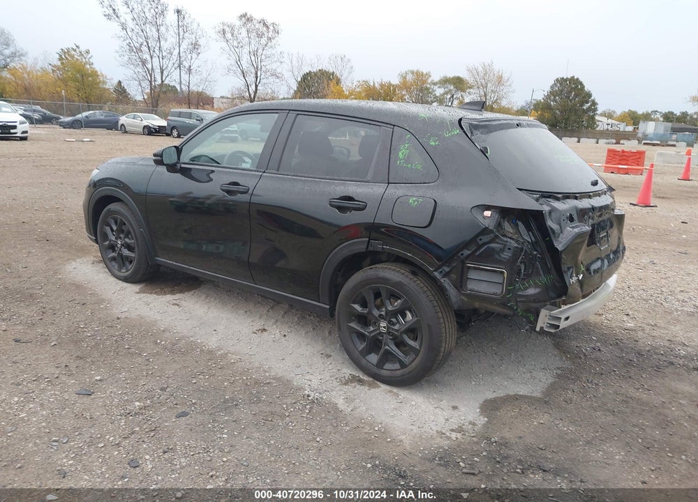 2024 HONDA HR-V AWD SPORT/AWD SPORT W/O BSI VIN: 3CZRZ2H56RM782561