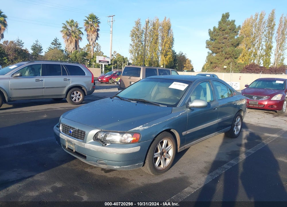 2002 VOLVO S60 2.4T VIN: YV1RS58D022176845