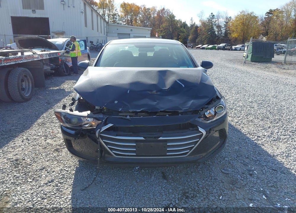 2017 HYUNDAI ELANTRA SE VIN: KMHD74LF6HU357848