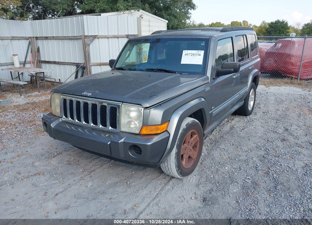 2008 JEEP COMMANDER SPORT VIN: 1J8HH48K58C142842
