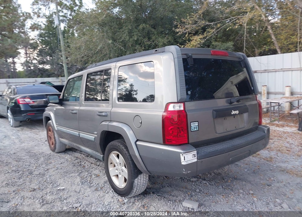 2008 JEEP COMMANDER SPORT VIN: 1J8HH48K58C142842