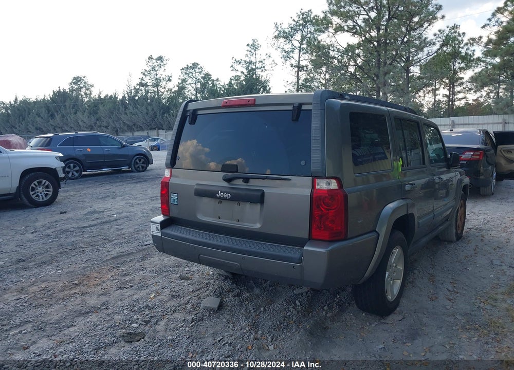 2008 JEEP COMMANDER SPORT VIN: 1J8HH48K58C142842