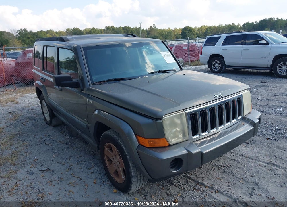 2008 JEEP COMMANDER SPORT VIN: 1J8HH48K58C142842