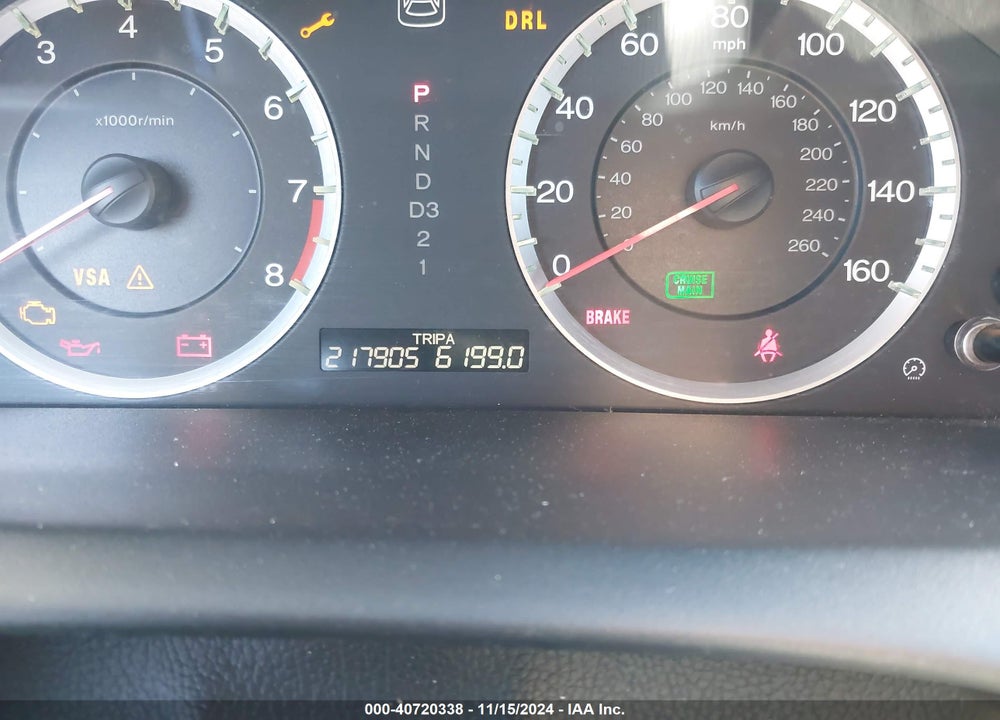 2008 HONDA ACCORD 2.4 EX-L VIN: 1HGCS12868A025380